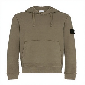 Sudadera con capucha Stone Spring New Wash Water Monkey Craft Lovers, 100% algodón, holgada, larga, con estampado digital, con cuentas, ecológica - Product Image 3