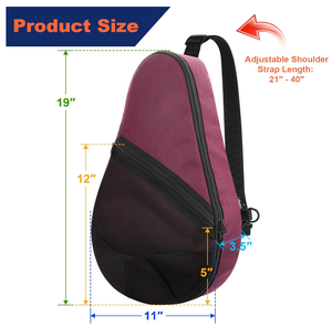 Bolsa para Palas de Pickleball al por Mayor de Alta Calidad con Logo Personalizado, Kit de Bandolera de Pickleball, Bolsa para Raquetas de Pala para Hombres y Mujeres - Product Image 2