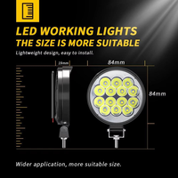 DXZ 12-24V 3 pouces 42W Phare de travail LED tout-terrain certifié CE Garantie 1 an Nouvelle version améliorée pour camions 4x4, bateaux, remorques