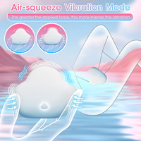 Cloud-Vibrator für Frauen mit 10 Vibrationsmodi, Luftsensor, USB-Aufladbar, IPX7 Wasserdicht, Klitoris- und G-Punkt-Stimulator für Erwachsene