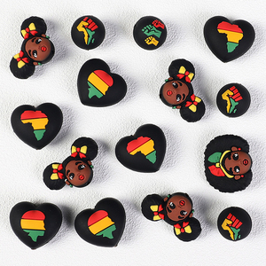 Wholesale Factory Direct 3D Focal Food Grade Silicone Beads BPA Free Any Color Available for Teething Beaded Pen DIY Jewelry - Product Image 4