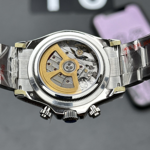 Reloj mecánico automático de zafiro con movimiento transparente y cronógrafo de buceo para hombre de estilo clásico - Product Image 6