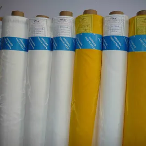 roll 25 10 micron mesh silk screen printing fabric polyester bolting cloth