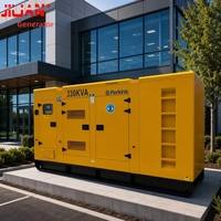 Generador Silencioso Perkins de 330 kVA, 264 kW, Trifásico, 300 kVA, 350 kVA, 400 kVA, 50 Hz, para Uso Industrial/Comercial/Respaldo de Energía