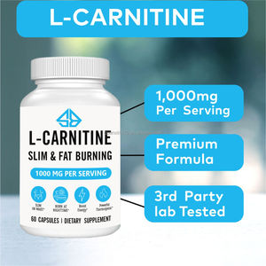 L-Carnitina OEM 1000mg, Apoyo para Adelgazar y Quemar Grasa, Proporciona Energía, Extractos Herbales Orgánicos, 60 Cápsulas para Adultos - Product Image 3