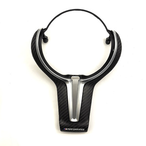 Cubierta de <span class=keywords><strong>volante</strong></span> de fibra de carbono cubierta decorativa de coche de rueda F mate de carbono completo para <span class=keywords><strong>BMW</strong></span> 1 2 <span class=keywords><strong>3</strong></span> 4 5 6 7 series X3 X4 X5 X6 - Product Image 6