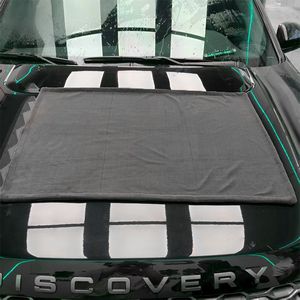 ผ้าเช็ดรถซุปเปอร์ซับน้ำ สำหรับช่างดีเทลลิ่งมืออาชีพ ผ้าไมโครไฟเบอร์ทำความสะอาด ไม่เป็นขุย ไม่ทิ้งคราบ ผ้านาโนวีฟสำหรับล้างรถ - Product Image 4