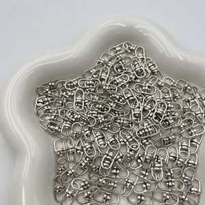 Connecteur de fermoir pivotant en forme de huit en alliage émaillé coloré pour la fabrication de bijoux DIY, porte-clés anti-perte, pendentif pour chien - Product Image 3