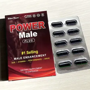 OEM Tongkat Ali Power Male Plus Capsule Immune Booster Supplements Maca Root Male Power Ginseng Capsule For Man
