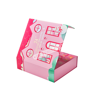 <span class=keywords><strong>Bijoux</strong></span> cosmétiques personnalisés écologiques de Noël et du Nouvel An boîte-cadeau vide de 24 jours de <span class=keywords><strong>calendrier</strong></span> de l'<span class=keywords><strong>avent</strong></span> en carton - Product Image 3