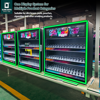 Étagère d'affichage de cigarettes LED RGB, présentoir à tabac, étagères d'affichage de cigarettes pour les magasins de détail et les distributeurs