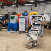 Broyeur de fil de cuivre automatique broyeur granulateur de ferraille séparateur dénudage câble machine de recyclage de fil de cuivre