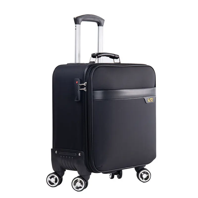 Fashion hand luggage carry on luggage cabin size trolley suitcase
