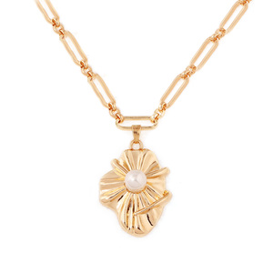 Collier Love Game Qin <span class=keywords><strong>Che</strong></span> avec pendentif coquillage perlé, chaîne trombone, bijoux raffinés, accessoire de jeu pour fans - Product Image 2