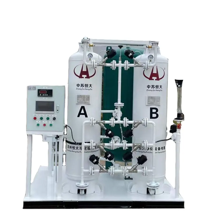 Hot Sale High Purity 93%+-3% Easy Installation Medical Oxygen Gas Generator Plant Oxygen Cylinder Filling Machine