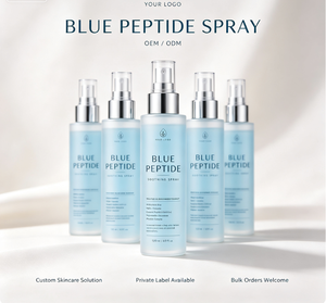 Spray Facial Calmante con Péptidos Azules, Bruma para la Piel, OEM ODM, Logotipo Personalizado, Venta al por Mayor, Spray Facial para el Cuidado de la Piel - Product Image 4