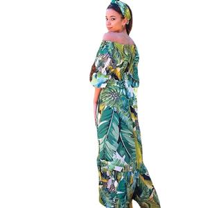 Dq444 الواصلين الجدد فستان الترتر الأخضر اللامع مثير فتحة عالية حفلة موسيقية طويلة فستان الترتر للحفلات - Product Image 5