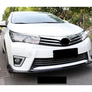 ลิ้นกันชนหน้ารถยนต์ ชุดแต่งสปอยเลอร์ดิฟฟิวเซอร์ สำหรับ Toyota Corolla 2014-2017 ฝาครอบกันชน ป้องกันการกระแทก อะไหล่แต่ง - Product Image 4