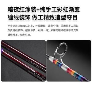 <span class=keywords><strong>Canne</strong></span> à pêche ECOODA GT-FISHER arc-en-ciel RP 8'4 "or thon Popping Rod 40-100g poids d'appât <span class=keywords><strong>canne</strong></span> à pêche 20KG puissance de traînée grand jeu - Product Image 5