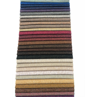 Tapisserie Jacquard Personnalisable Effet Lin, Teinte en Fil, Respirante, Imperméable, Ignifuge, Poids Moyen, pour Canapé, Voiture, Sac