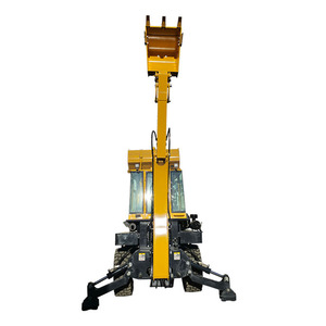 Hot Sales Bagger lader Radlader Diesel 4x4 Traktor Bagger Mini Gelenk Bagger lader 4x4 - Product Image 5