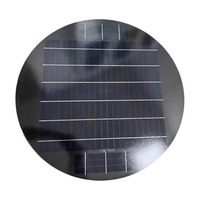 Panneau solaire rond personnalisé 6V 1W 5W 6W 7W 8W 9W 10W 12W 15W 24W, module circulaire pour projet d'éclairage public