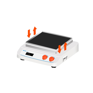 เครื่องเขย่าแบบสั่นสะเทือนสำหรับห้องปฏิบัติการ Veidt Lab 80rpm รุ่น Rock Lab Shaker แบบปรับแต่งได้ ผลิตจากวัสดุ ABS รองรับ OEM สำหรับการใช้งานเพาะเลี้ยงเซลล์ พร้อมหน้าจอ LCD - Product Image 1