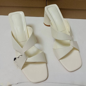 Mules d'été à bout carré et talon épais pour femme – Sandales polyvalentes et confortables - Product Image 2