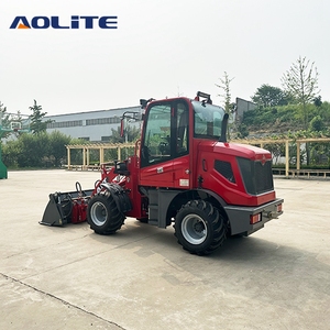 Aolite 610 giấy chứng nhận CE 10000kg Bánh Xe tải nhỏ gọn có khớp nối loader thiết bị xây dựng máy móc trên bán - Product Image 3