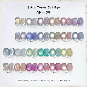 Vendeeni – Kit de vernis à ongles gel effet œil de chat cristal clair de lune 24 couleurs, personnalisable, vernis gel magnétique effet aurora pour salon de manucure - Product Image 4