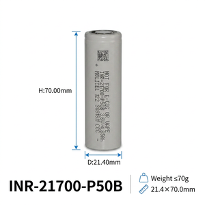 Baterí<span class=keywords><strong>a</strong></span> <span class=keywords><strong>de</strong></span> Iones <span class=keywords><strong>de</strong></span> Litio <span class=keywords><strong>de</strong></span> Alto Rendimiento 60A INR21700-P50B 3.6V 5000mAh, Carga Rápida 5C para EVTOL y Hipercoches <span class=keywords><strong>de</strong></span> Carreras - Product Image 6