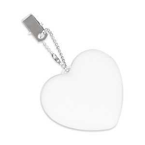 Wholesale Women's Heart-Shaped <b>LED</b> Light Purse Automatic Motion Activated Handbag Lamp with Charm Keychain Smart Home Product - Product Image 3