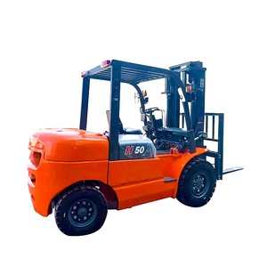 Chengli Manual Hydraulic 2.5 Ton Single Stage Mast Outdoor Use 1070mm Fork Length 1100mm Width <b>Forklift</b> 2.5 Ton - Product Image 2