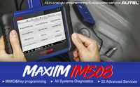 Autel MaxiIM IM508S Car Key Programming Tool OBD2 Scanner All-in-One IMMO Key Programmer with 2 Years Free Update