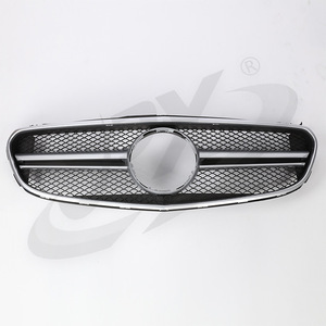 Calandre avant Mercedes-Benz pour Classe E W212 2010-2013 avec grand logo, mise à niveau retrofit - Product Image 1