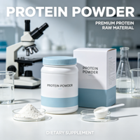 Poudre de protéines naturelles multi-sources avec vitamines et minéraux, formules personnalisées, complément nutritionnel quotidien pour adultes