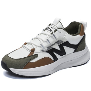 Chaussures de sport tendance pour hommes, baskets décontractées à semelle épaisse, style marche, tennis, gym, athlétiques, chaussures décontractées - Product Image 5