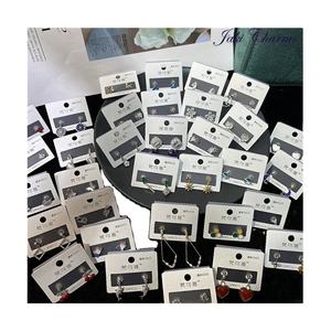 Earrings Aretes Pendientes Earrings Pendientes De Los Pendientes Largos Circonitas Moissanite <b>Stud</b> Earrings 925 <b>Sterling</b> <b>Silver</b> - Product Image 1