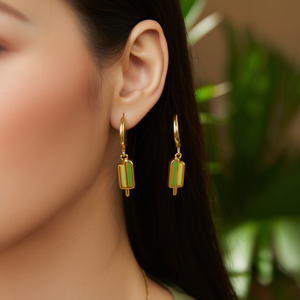 YE200-S150-18881LV ต่างหูแฟชั่นแบบห้อย - Product Image 3