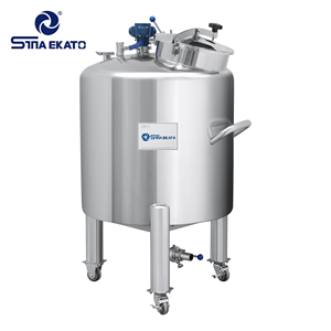 ถังเก็บน้ําสแตนเลสถังเก็บเครื่องสําอางแบบเคลื่อนย้ายได้ - Product Image 2