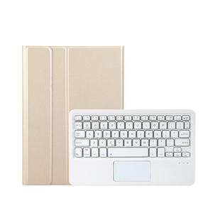Teclado con funda protectora para <span class=keywords><strong>Lenovo</strong></span> <span class=keywords><strong>Tab</strong></span> <span class=keywords><strong>M10</strong></span> <span class=keywords><strong>HD</strong></span> 2nd Gen <span class=keywords><strong>X306F</strong></span>, funda para tableta con teclado Trackpad Blue Tooth incorporado - Product Image 3