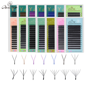 Bán sỉ <span class=keywords><strong>Y</strong></span> <span class=keywords><strong>V</strong></span> <span class=keywords><strong>W</strong></span> hình dạng lông mi mở rộng Crisscross YY 2D 3D 4D 5D 6D tự nhiên ghép cilios Clover fios <span class=keywords><strong>W</strong></span> Lash mở rộng - Product Image 2