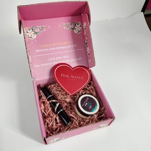 Luxury Pink Corrugated Aircraft Box - Full Printing Inside & Outside Shipping <b>Boxes</b> for Beauty & Jewelry - Product Image 1