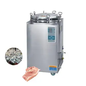 Top seller Small Carbon Steel Processing Autoclave Food Steam Sterilizer Canned Retort Machine With Low Price