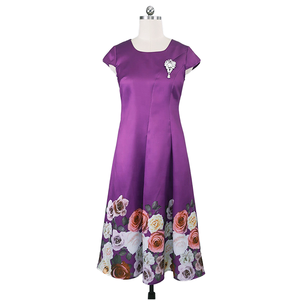 Ensemble décontracté pour femme, taille plus, imprimé, respirant, longueur genou, collection été 2025 – Commandes OEM personnalisées acceptées en gros - Product Image 3
