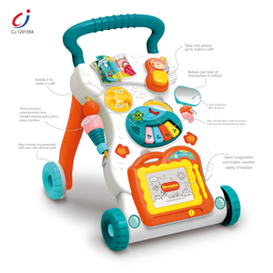 Trotteur musical multifonction pour bébés, jouet de poussette, accessoire d'apprentissage, réglable pour tout-petits - Product Image 3
