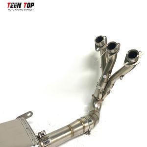 Выхлопная труба из нержавеющей стали для мотоцикла Teentop для <span class=keywords><strong>Yamaha</strong></span> MT09/FZ09 2021 + глушитель выхлопных газов - Product Image 3