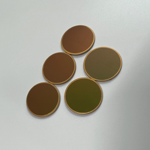 Au Vide Faisceau d'électrons Pulvérisation magnétron Résistance thermique Revêtement d'évaporation CVD Plaquette de silicium plaquée or - Product Image 5