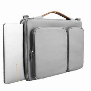 Housse d'ordinateur portable en polyester durable sur mesure OEM 13 14 15 15,6 17 pouces, sacoche d'épaule pour ordinateur portable, sac messager pour ordinateur portable - Product Image 2