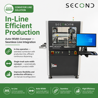 Machine de distribution de colle automatique à vision intelligente, certifiée CE, 3 axes en ligne, haute précision ±0,015 mm, avec caméra allemande